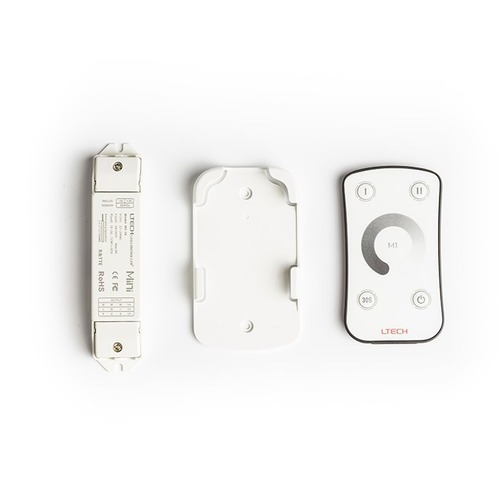 Ovladače a stmívače pro jednobarevné LED pásky - RED G12378 LED STRIP stmívač s dálkovým ovládáním bílá 12= max. 108W - DESIGN RENDL - foto 1
