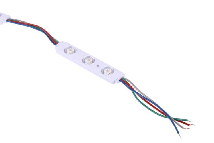 LED moduly - LED modul RGB 0,65W 873-160-12V - foto 1