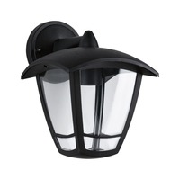 Nástěnná - P 94392 Venkovní nástěnné svítidlo klasické zakřivené IP44 max. 1x12W E27 umělá hmota 230V - PAULMANN