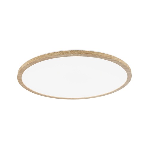 Kruhová - P 71034 LED Panel Atria Shine Backlight IP44 kruhové 420mm 22W 4000K design dřevo - PAULMANN - foto 1