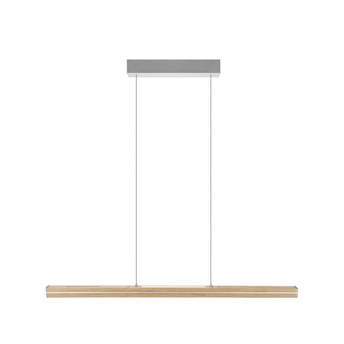 Podélná - HERZ 811663UD Závěsné svítidlo DANA LED 1300mm Up 7,5W 900lm / Down 32,2W 2990lm 2200-4000K Dim to warm dub natur - HERZBLUT - foto 1