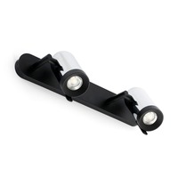 Bodová - FARO 43525 ORLEANS nástěnná lampa, chrom 2L - FARO