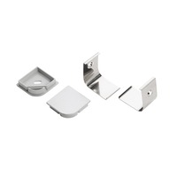 Úchyty a držáky pro Al profily - FAN I-PROFILO-DORIK-CAP Koncová krytka (2 ks) profilu DORIK - FANEUROPE