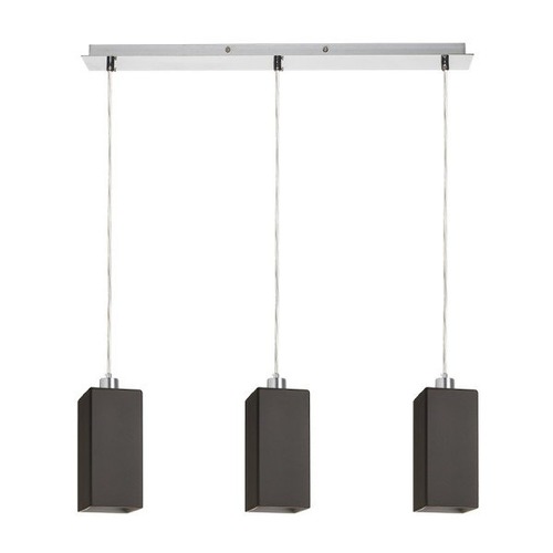 Vícečetná - RED R14026 LIZ III 60 závěsná černá sklo/chrom 230V E27 3x11W - RED - DESIGN RENDL - foto 1
