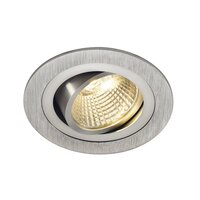 Kruhová - LA 113876 NEW TRIA DL kruhová sada   230V/350mA COB LED 6.2W 38° 2700K - BIG WHITE (SLV)