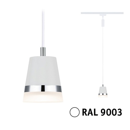 Svítidla - P 95629 URail závěs Cone GU10 max. 10W 230V bílá - PAULMANN - foto 1