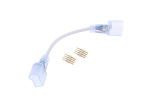 Přislušenství pro LED pásky - RGB NEON spojka s kabelem