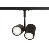 Svítidla - RED R12316 BEEBA II pro jednookr. lištu černá 230V GU10 2x35W - RED - DESIGN RENDL