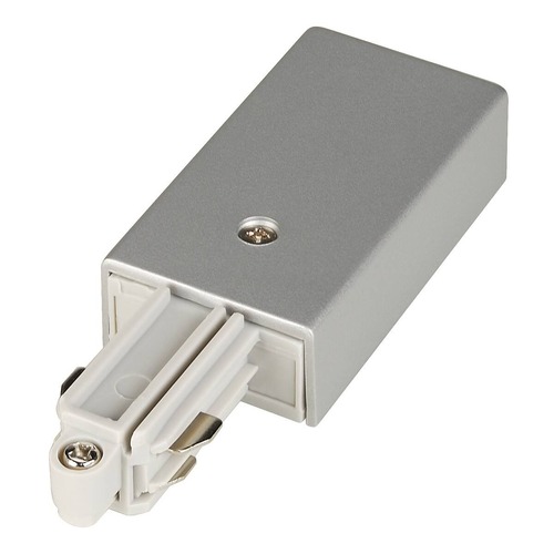 Lišty a příslušenství - LA 143042 Systémové svítidlo napájení pro jednookr. lištu pravá stříbrnoše - BIG WHITE (SLV) - foto 1