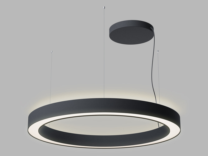 Závěsné - Závěsné svítidlo SATURN SLIM II 100 P/N-Z, B DALI/PUSH 120W (80+40) 2700K/3000K/4000K, DALI/PUSH, TRIAC - foto 1