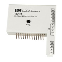 Ovladače pro vícebarevné LED pásky, RGB, RGBW - SLC S37108 SLC LogiQ Plugin 2CH Z-Wave - TLG