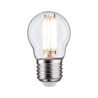 E27 - P 28655 LED kapka 6,5 W E27 čirá teplá bílá stmívatelné - PAULMANN