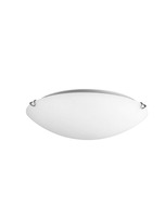 Plafoniéry - NV 600401 Stropní svítidlo ANCO matné bílé sklo chromovaný kov E27 1x12 W - NOVA LUCE