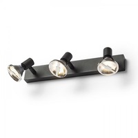Bodová - RED R13376 TRICA III nástěnná černá 230V GU10 3x25W - RED - DESIGN RENDL