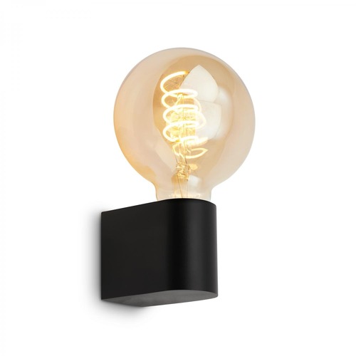 Koupelnová - BRI 2182015 BRILONER Donga svítidlo k zrcadlu koupelna, ochrana proti vodě, montáž na stěnu, černá 2182015 - foto 1