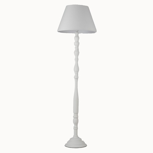 Stojací lampy - FAN I-BOURLESQUE/PT Stojací lampa Piantana Bourlesque, bílá, 1 x E27, 45 x 155 cm - FANEUROPE - foto 1