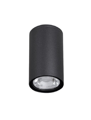 Přisazená - NV 9220022 Venkovní stropní svítidlo CECI černý hliník skleněný difuzor Osram LED 3W 3000K 100-240V 52st. IP65 - NOVA LUCE - foto 1
