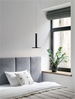 Subtilní - NV 9695226 Závěsné svítidlo PALENCIA matný černý kov LED 11W 230V 3000K IP20 - NOVA LUCE