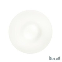 Kruhová - ILUX 101132 Stropní/nástěnné svítidlo Ideal Lux Glory PL2 D40 101132 bílé - IDEALLUX