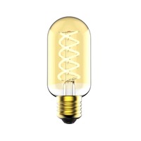E27 - NOR 2080132758 LED žárovka trubková E27 4,5W T45 zlatá - NORDLUX