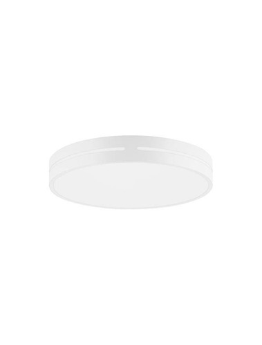 Kruhová - NV 9081211 Stropní svítidlo WHEEL bílý hliník a akryl LED 30W 230V 3000K IP20 - NOVA LUCE - foto 1