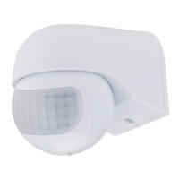LED senzory - LED PIR Motion Sensor IP54 Bílá