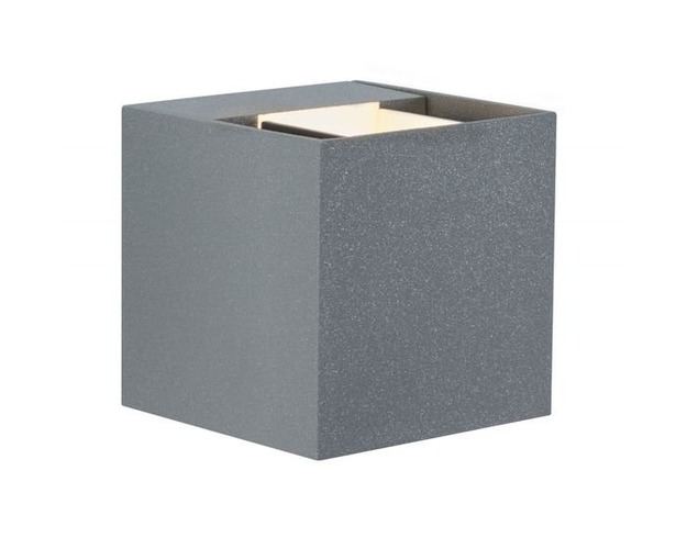 Nástěnná - P 18000 Nástěnné svítidlo LED Cybo 2x3W šedé 80x80mm - PAULMANN - foto 1