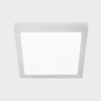 Hranatá - KHL K51701.04.SR.WH-WH.OP.ST.8.30.PC DISC SLIM SQ stropní svítidlo bílá 24 W 3000K fázové stmívání - KOHL-Lighting