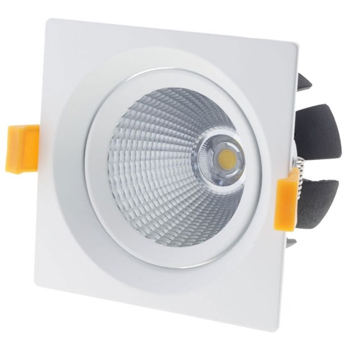 Vestavěný - LED COB Downlight čtverec otočný - foto 1