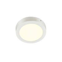 Kruhová - LA 1004701 SENSER 18 CW vnitřní LED nástěnné a stropní přisazené svítidlo kulaté bílé, 4000 K - BIG WHITE (SLV)