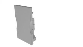 Krytky pro Al profily - IMPR 979221 Koncovka H-AU-03-12 sada 2ks - LIGHT IMPRESSIONS