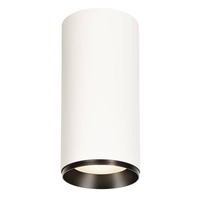 Bodová - LA 1005704 NUMINOS® XL PHASE přisazené stropní svítidlo bílé/černé 36 W 4000 K 60° - BIG WHITE (SLV)