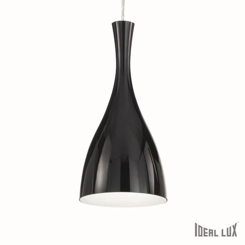 Kónická - ILUX 012919 VÝPRODEJ Závěsné svítidlo Ideal Lux Olimpia SP1 nero 012919 černé - IDEALLUX - foto 1