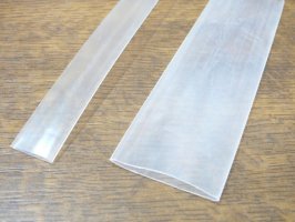 Tmely, lepící pásky, bužírky, kotvící materiál - Smršťovací bužírka transparentní