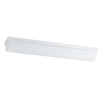 Podélná - OS SYL44537 SYLVIA 1 - límec bílý (X4) stropní/nástěnné skleněné svítidlo bílá IP44 3x28W E14 (původní kód OS 44537) - OSMONT