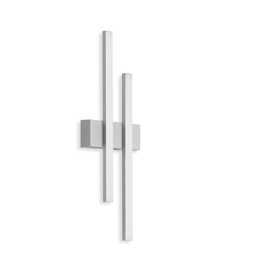 Nástěnná - TF 313004TF TELEFUNKEN LED venkovní svítidlo 47 cm 2x8W 960lm stříbrná - BRILONER - foto 1