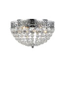 Kruhová - MAR 106062 Saxholm kříšťálové stropní svítidlo chrom - Markslöjd