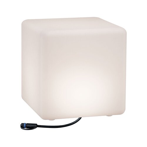 Dekorační - P 94181 Plug&Shine světelný objekt Cube IP67 3000K 24V délka hrany 30cm - PAULMANN - foto 1
