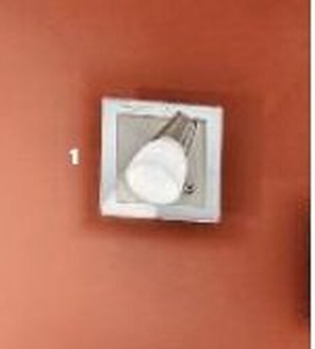 Bodová - OR STR 10-423/1 Nástěnné svítidlo 1x40W G9, satin, průměr skla 5,5cm, vypínač - ORION - foto 1