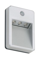 Nástěnná - BRI 2278-031 LED venkovní svítidlo s čidlem 12,6 cm 3x0,06W 5lm titan - BRILONER