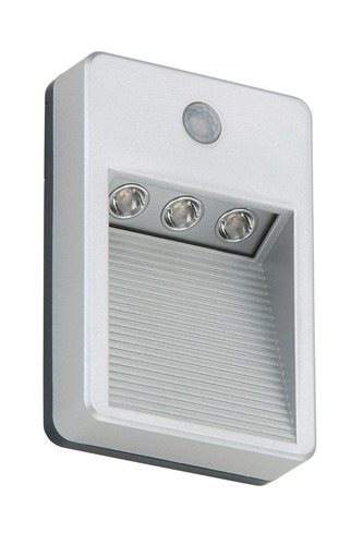 Nástěnná - BRI 2278-031 LED venkovní svítidlo s čidlem 12,6 cm 3x0,06W 5lm titan - BRILONER - foto 1