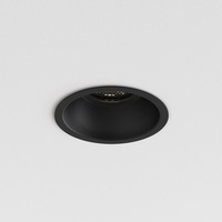 Koupelnová - AST 1249035 Downlight svítidlo Minima Slimline Round fixní protipožární IP65 6W GU10 černá - ASTRO Lighting