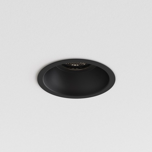 Koupelnová - AST 1249035 Downlight svítidlo Minima Slimline Round fixní protipožární IP65 6W GU10 černá - ASTRO Lighting - foto 1