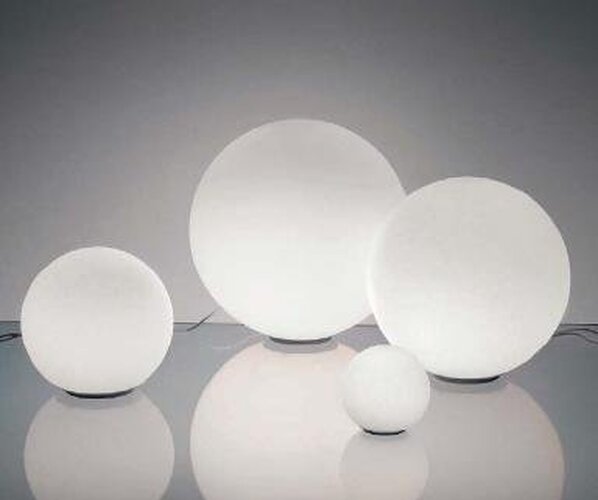 Stolní lampy dekorační - AR 0254010A Stolní svítidlo Dioscuri 42mm sklo foukané 1x205W E27 230V - ARTEMIDE - foto 1