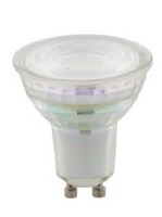 GU10/GZ10 - FAN KLASSIC-GU10V-HL-2C Žárovka LED GU10 sklo, 3 W, 400 lm, 3000 K, 100 °, 50 x 54 mm, 15 000 h, CRI 80 - FANEUROPE
