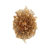 Dekorativní - HVLG 218-11-CE Nástěnné svítidlo PULSE kov zlatá LED 18W 2700K - HUDSON VALLEY (Corbettt)