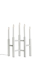 Interiérové dekorace - MAR 705856 Cassiopeia bílý svícen - Markslöjd