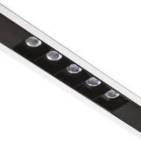 Lištové MODULIGHT - BPM 11525.03.RD.BK-BK.40.ST.9.40 Modul LENSES MODULIGHT 3x 2W ROUND 40º černý 4000K - BPM (STARÝ KÓD 11525.03.RO.BK.B40.4K)
