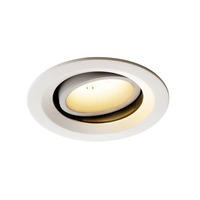 Kruhová - LA 1003569 NUMINOS® MOVE DL M vnitřní LED zápustné stropní svítidlo bílá/bílá 2700 K 40° otočné a výkyvné - BIG WHITE (SLV)