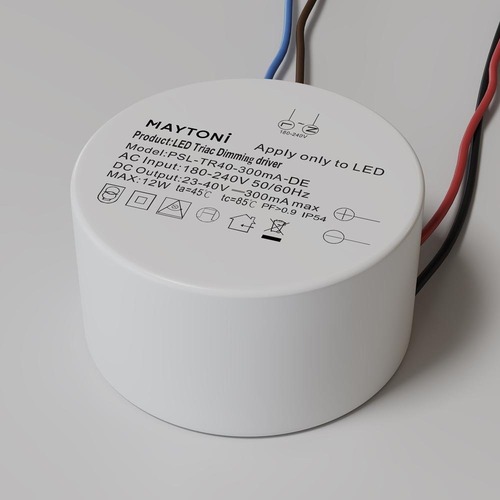 Stabilizovaný proud - M PSL-TR40-300MA-DE LED driver TRIAC bílá PSL-TR40-300mA-DE - MAYTONI - foto 1